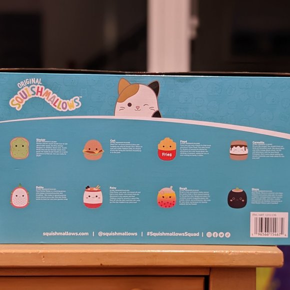 NEW SPECIAL COLLECTOR'S Mini Food Plush Squishmallows 8-Pack Set - 5 Inch - Picture 3 of 5